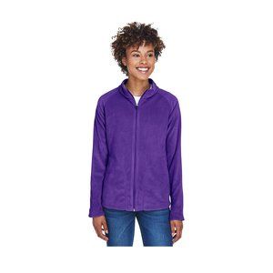 Team 365 Ladies' Campus Microfleece Jacket - SPORT PURPLE - TT90W - Sport Purple